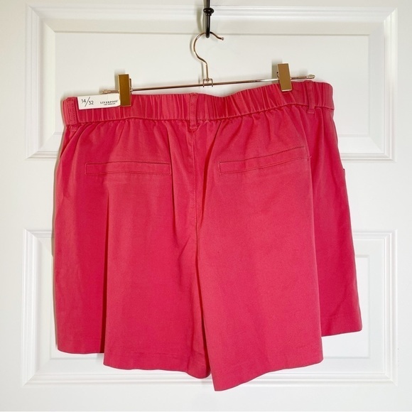 New Liverpool Hi-Rise Trouser Shorts in Watermelon Women’s Size 14/32 - Picture 5 of 10